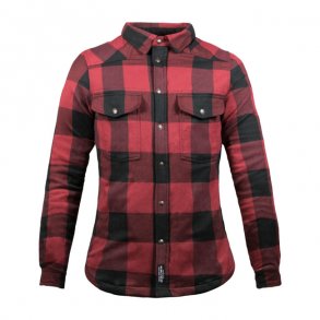 JOHN DOE MOTOSHIRT DAME BLACK/RED XTM