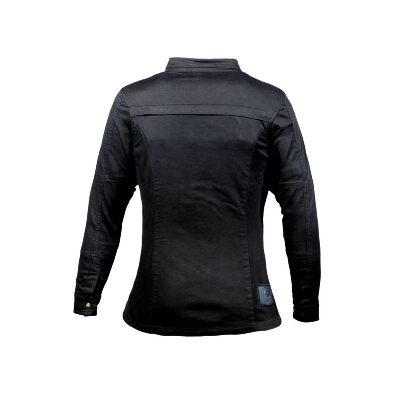 JOHN DOE MOTOSHIRT DAME BLACK XTM