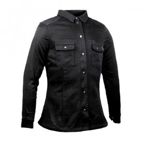 JOHN DOE MOTOSHIRT DAME BLACK XTM