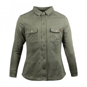 JOHN DOE MOTOSHIRT DAME OLIVE XTM