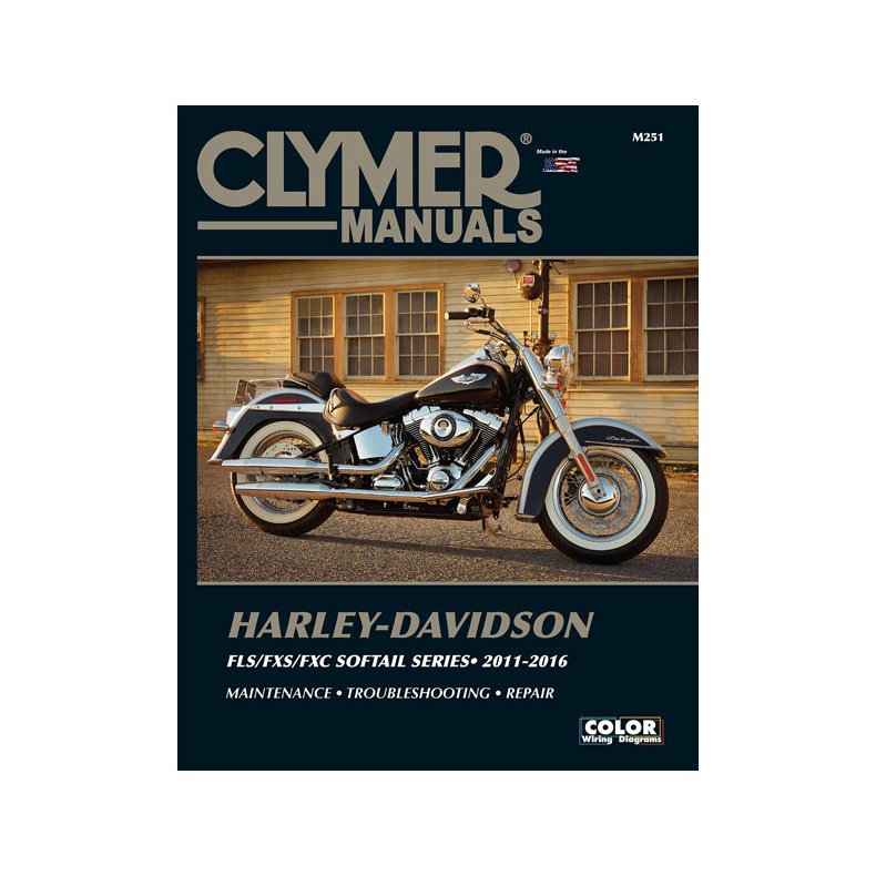 CLYMER SERVICE MANUAL 11-16 SOFTAIL 