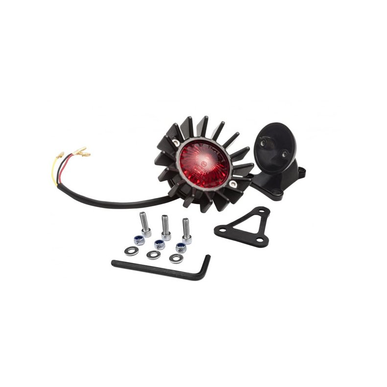 MOTONE BIG FIN TAIL LIGHT WITH FENDER MOUNT