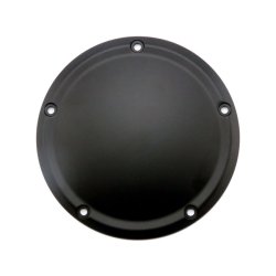 Derby cover, smooth domed. 16-24 Touring; 16-24 Trikes; 2015 (NU) FLHTCUL, FLHTK; 07-15 (NU) Touring