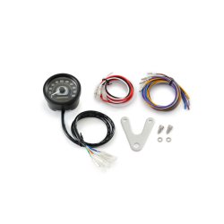 FL SPEEDOMETER, '74-84 FACE', BLACK. 2:1 KMH