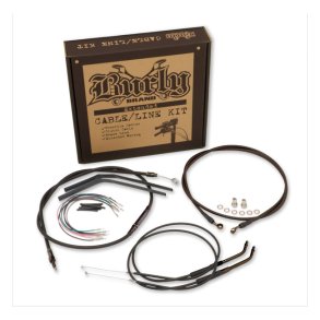 Forlnger kit. 12-17 Dyna (non-ABS & single disc)  T-bars