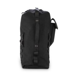 BURLY VOYAGER SISSY BAR BACKPACK BLACK CORDURA