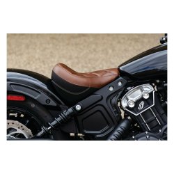 MUSTANG STANDARD TOURING SOLO SEAT , Fits: > 18-21 Indian Scout Bobber