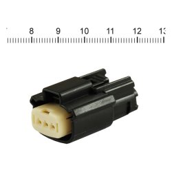NAMZ, MOLEX MX-150 CONNECTOR. BLACK, PLUG,