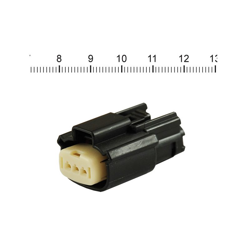 NAMZ, MOLEX MX-150 CONNECTOR. BLACK, PLUG,