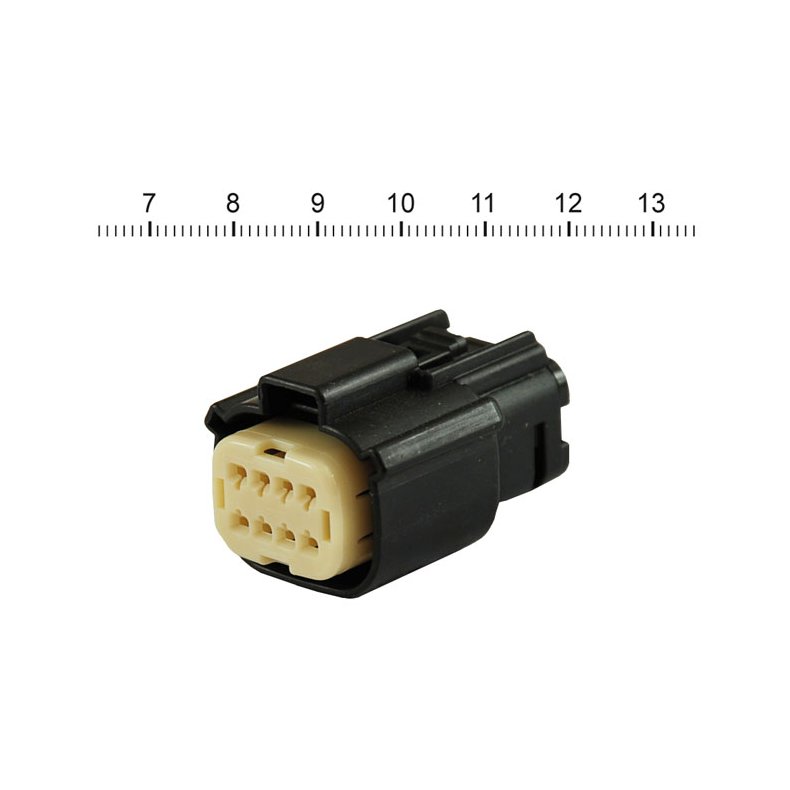 NAMZ, MOLEX MX-150 CONNECTOR. BLACK, PLUG,