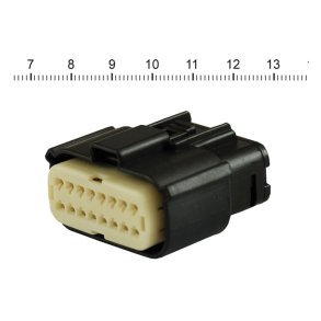 NAMZ, MOLEX MX-150 CONNECTOR. BLACK, PLUG,