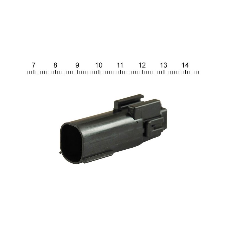 NAMZ, MOLEX MX-150 CONNECTOR. BLACK, RECEPTACLE, 