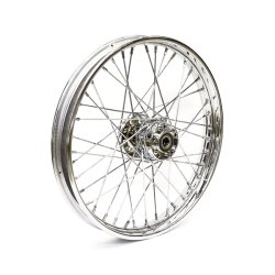 2.15 X 21 FRONT WHEEL 40 SPOKES CHROME Chrome  Fits: > 12-17 Softail (ABS)