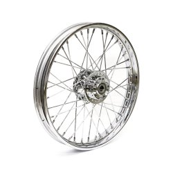 2.15 X 21 FRONT WHEEL 40 SPOKES CHROME Chrome  Fits: > 12-17 FXD, FXDWG (ABS)