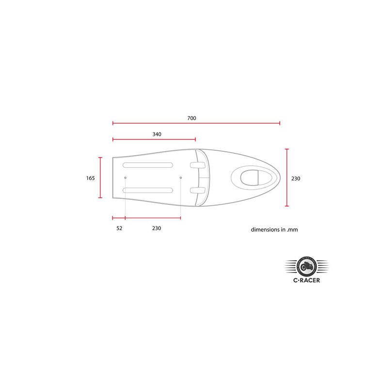 C-RACER UNIVERSAL LONG CLASSIC A SDE