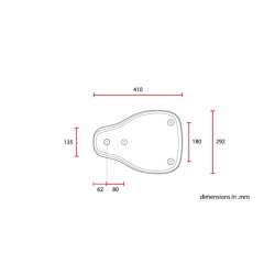 C-RACER BOBBER SOLO SEAT LARGE