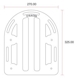 C-RACER UNIVERSAL FAT SCRAMBSADLE SDE