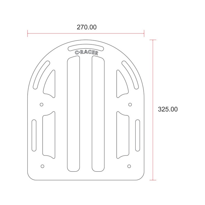 C-RACER UNIVERSAL FAT SCRAMBSADLE SDE