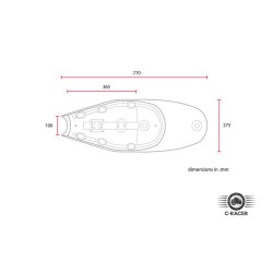 C-RACER SPORTSTER CAFE RACER SDE XL