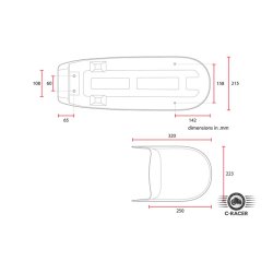 C-RACER CX500 FLAT &amp; COWL SDE