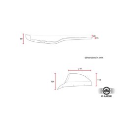 C-RACER CX500 FLAT &amp; COWL SDE