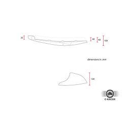 C-RACER SR400/500 FLAT &amp; COWL SDE
