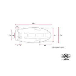 C-RACER SR400 FLAT SDE