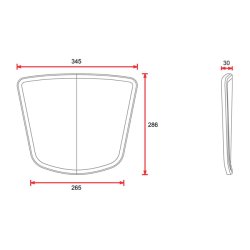 MASK/NUMBER PLATE NO9