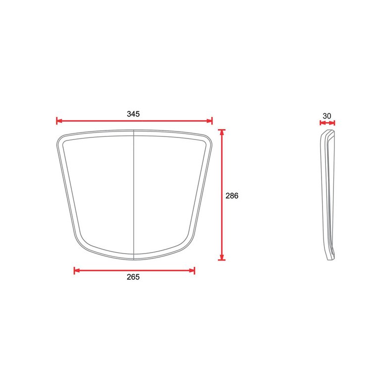 MASK/NUMBER PLATE NO9