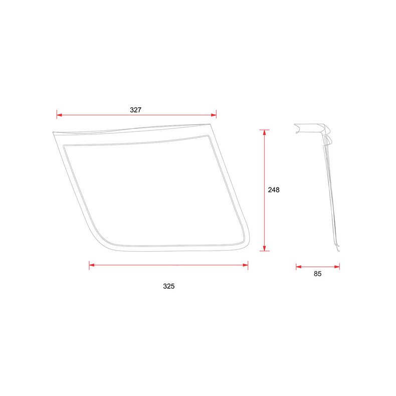 VINTAGE SIDE NUMBER PLATES 