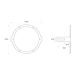  HEADLIGHT GRILL &amp; LENS KIT NO3