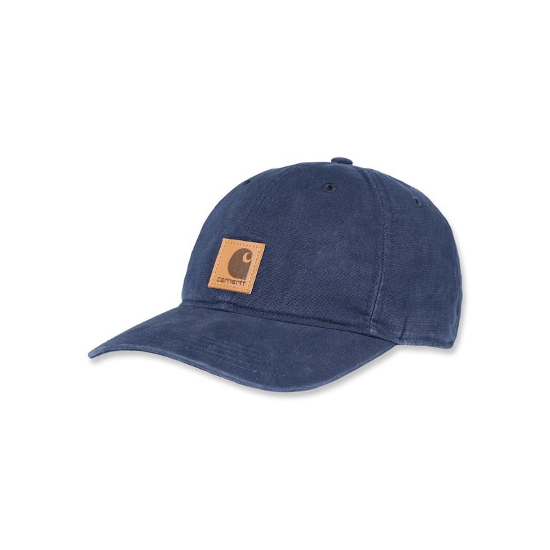 CARHARTT ODESSA CANVAS CAP NAVY 