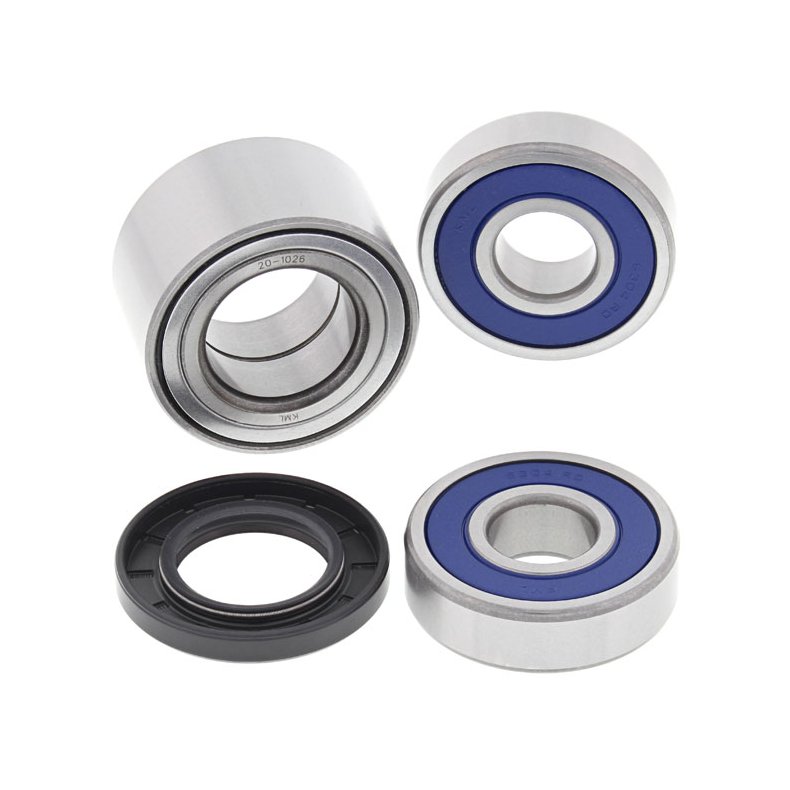 ALL BALLS WHEEL BEARING KIT, REAR Incl bearings, and seals where applicable 