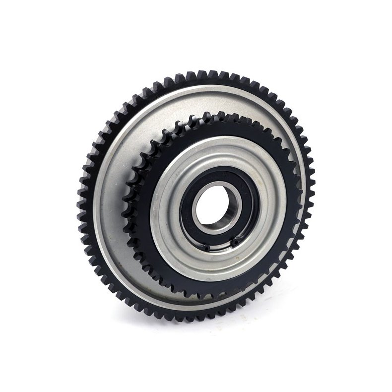 CLUTCH SHELL &amp; SPROCKET Fits: > L84-85 FXST; 85 FXEF; L84 FXRS, FXRT; L84 FLT CLASSIC