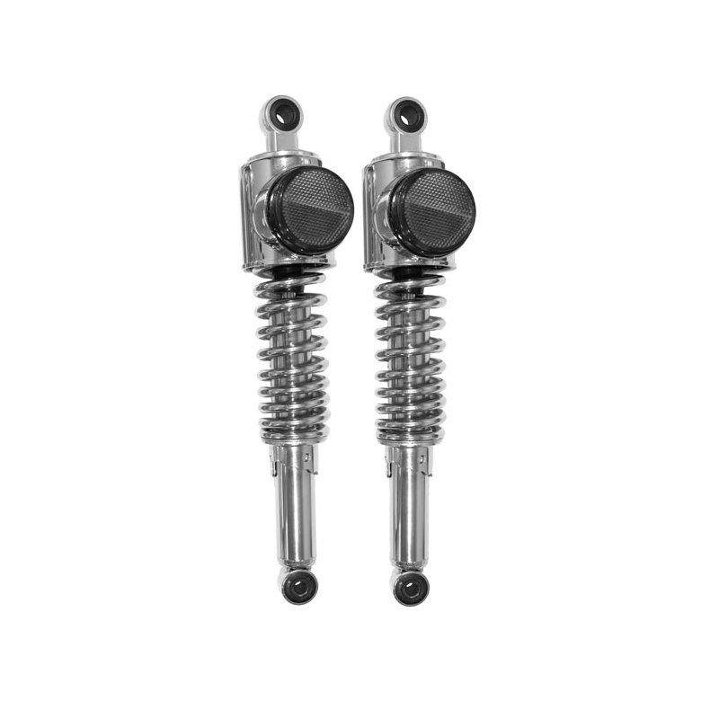 EMGO, OEM STYLE SHOCK ABSORBERS FOR KAWASAKI KZ/Z1 350mm eye to eye length. 