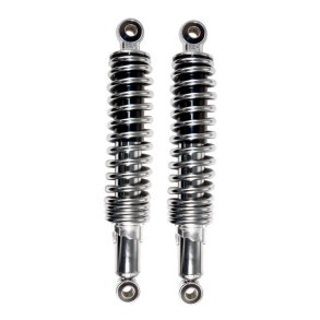EMGO, OEM STYLE SHOCK ABSORBERS FOR SUZUKI GT/T Chrome springs.