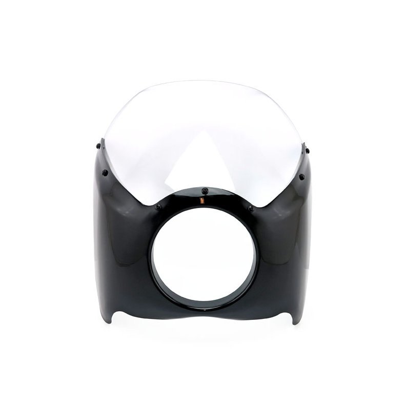 CAFE RACER STYLE MINI FAIRING. BLACK