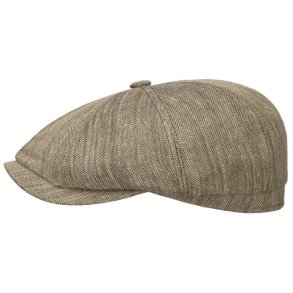  STETSON Hatteras WOODHURST FLAT CAP BRUN