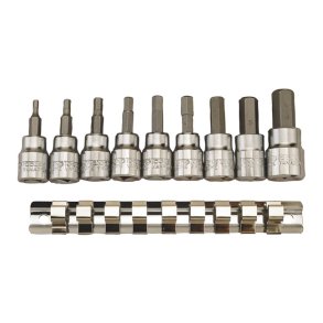 mm TENG TOOLS, ALLEN HEAD (HEX HEAD) SOCKET SET Metric sizes. 