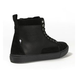 JOHN DOE MOTORCYCLE KEVLAR SNEAKERS. NEO BLACK/ BLACK CE APPR.