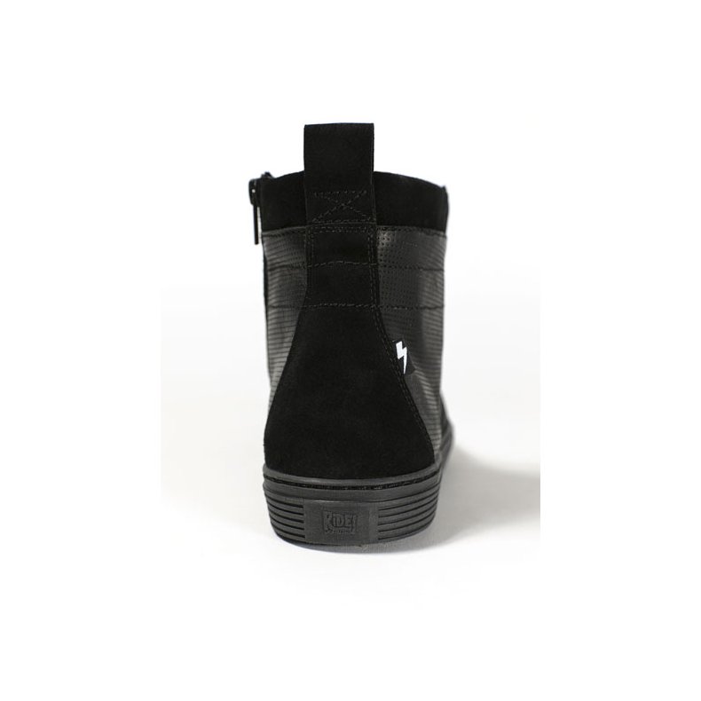 JOHN DOE MOTORCYCLE KEVLAR SNEAKERS. NEO BLACK/ BLACK CE APPR.