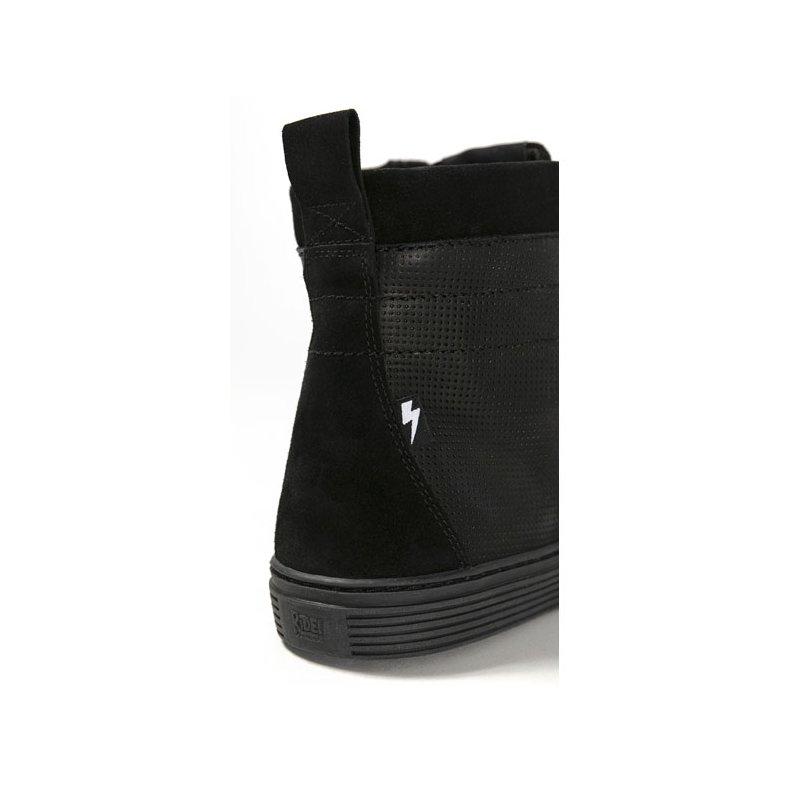 JOHN DOE MOTORCYCLE KEVLAR SNEAKERS. NEO BLACK/ BLACK CE APPR.