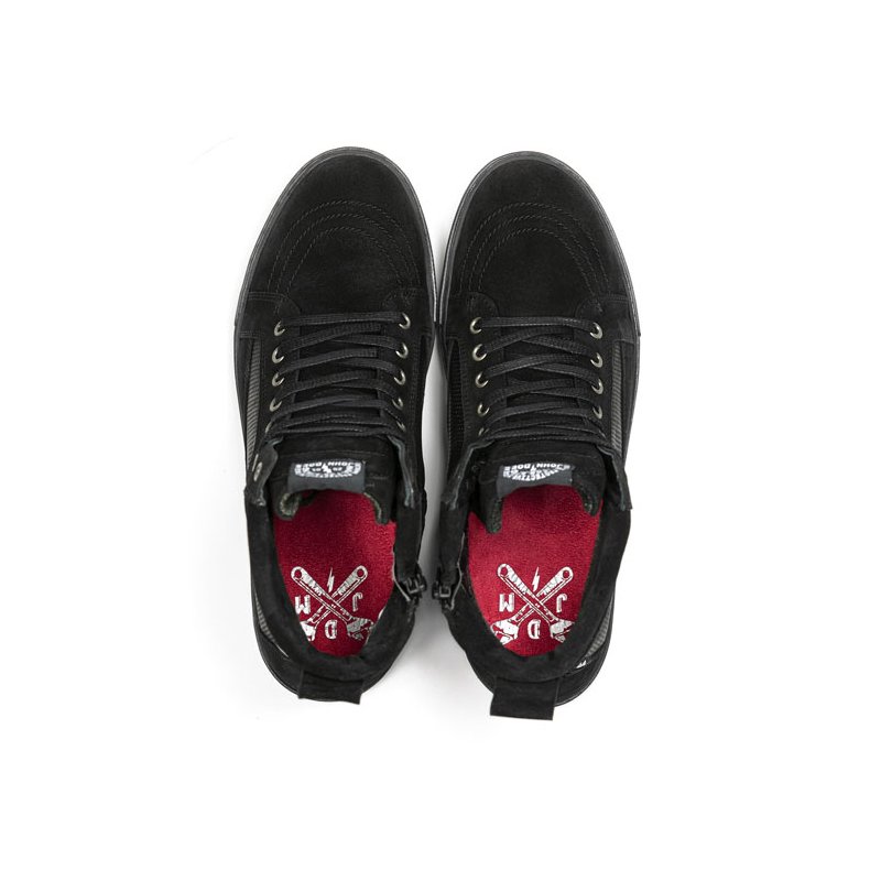 JOHN DOE MOTORCYCLE KEVLAR SNEAKERS. NEO BLACK/ BLACK CE APPR.