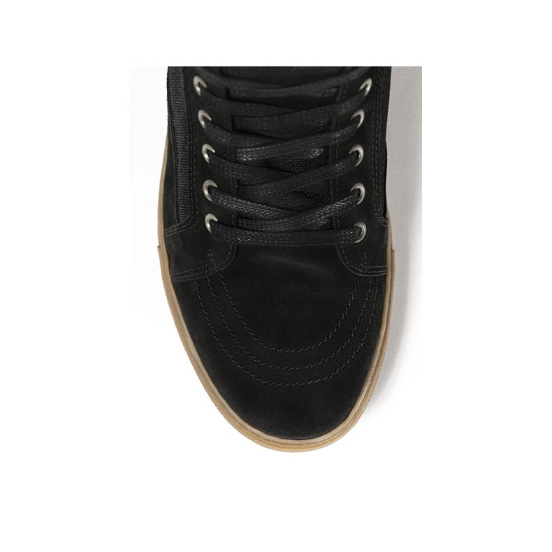 JOHN DOE MOTORCYCLE KEVLAR SNEAKERS. NEO BLACK/ BROWN CE APPR.