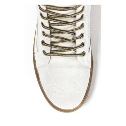 JOHN DOE MOTORCYCLE KEVLAR SNEAKERS. NEO WHITE/ BROWN CE APPR.