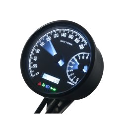 VELONA SPEEDO &amp; TACHOMETER 80MM 200 KMH/9000RPM