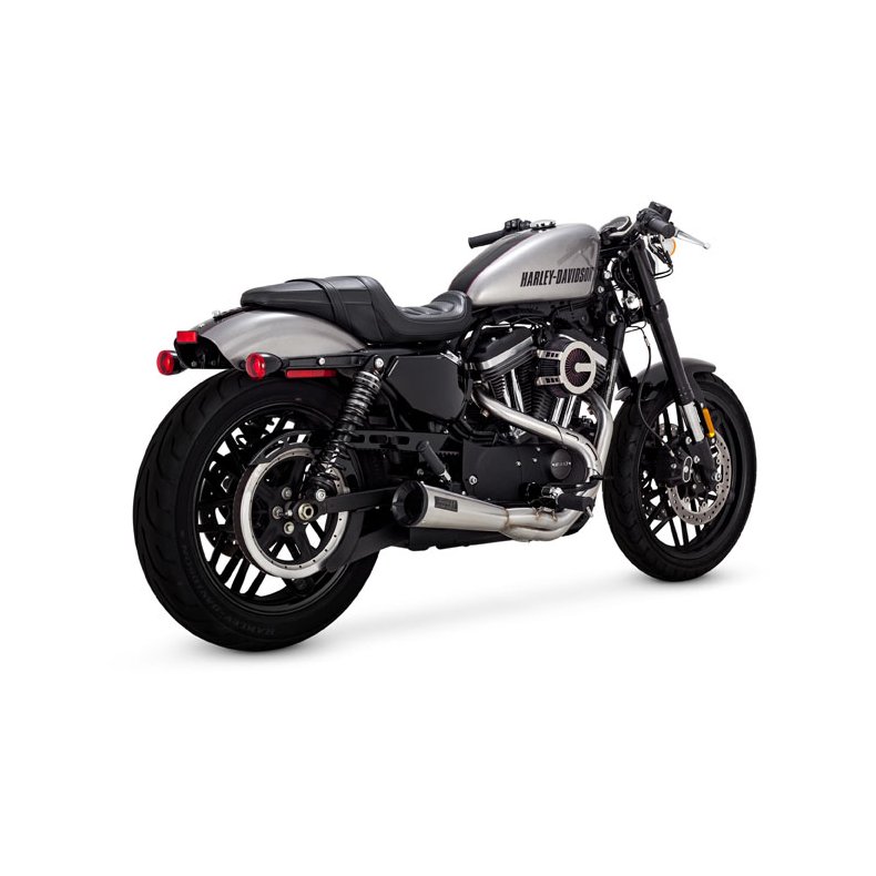 VANCE &amp; HINES, STAINLESS 2-1 UPSWEEP EXHAUST