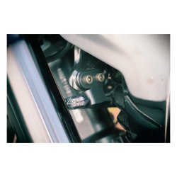 CULT-WERK, FRONT TURN SIGNAL BRACKETS. BLACK, 