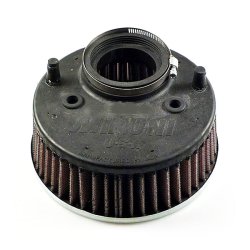 K&N AIR FILTER ELEMENT FOR MIKUNI HS40 Standard replacement; For Mikuni HS40 flat slide carburetor