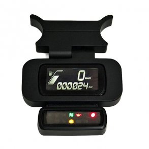 WILD1, ADJUSTABLE GAUGE RELOCATOR 18-20 Softail FXBB Street Bob, FXBR/S Breakout